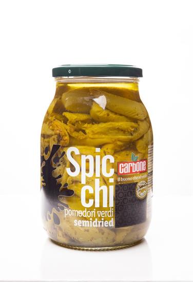POMODORI SPICCHI VERDI CARBONE ML1062