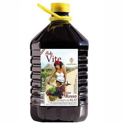 VINO PET ROSSO BELLAVITE LT5