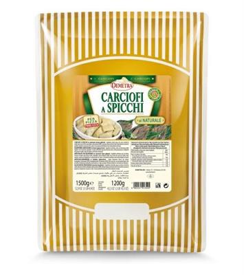 CARCIOFI SPICCHI OLIO G.DEMETRA LATTA GR2500