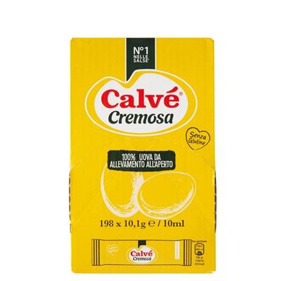 MAIONESE CREMOSA BUSTINE CALVE' GR10,1X198PZ