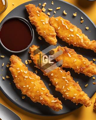 CRISPY HONEY BBQ CHICKEN STRIPS GR15XKG2