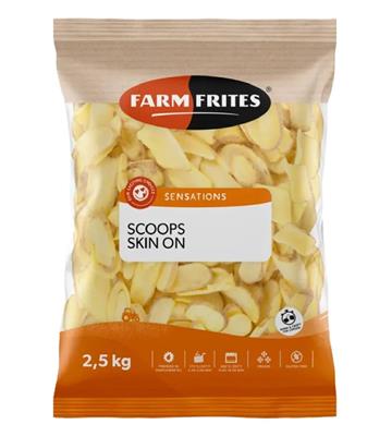 PATATE SCOOP SKIN ON FARM FRITES 5x2,5KG