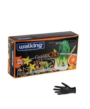 GUANTO FOOD NITRILE NERO L PZ100