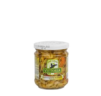 MELANZANE FILETTI IN OLIO VITTORIA ML212X12