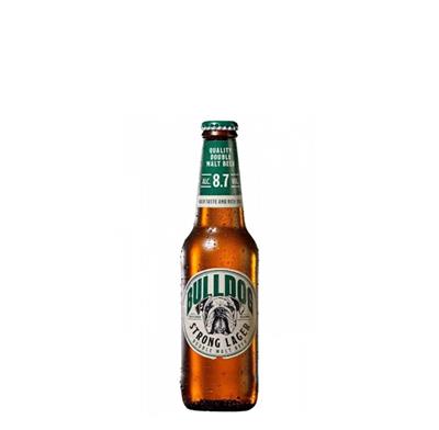 BIRRA BULLDOG STRONG LAGER OW CL33X24